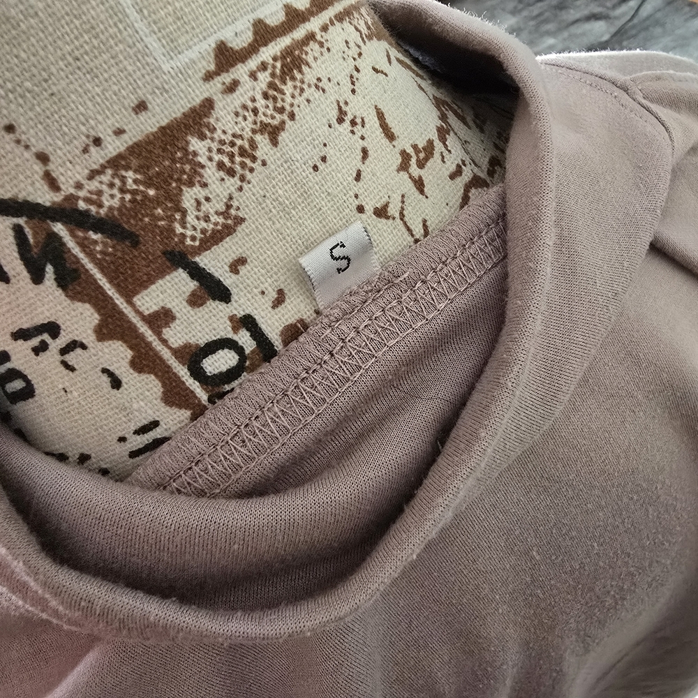 Pink High-Neck Sweatshirt - Picture 3 of 3